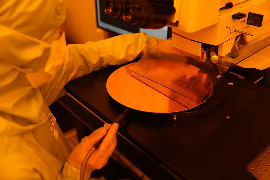 晶片製程示意圖。圖/本報資料照片